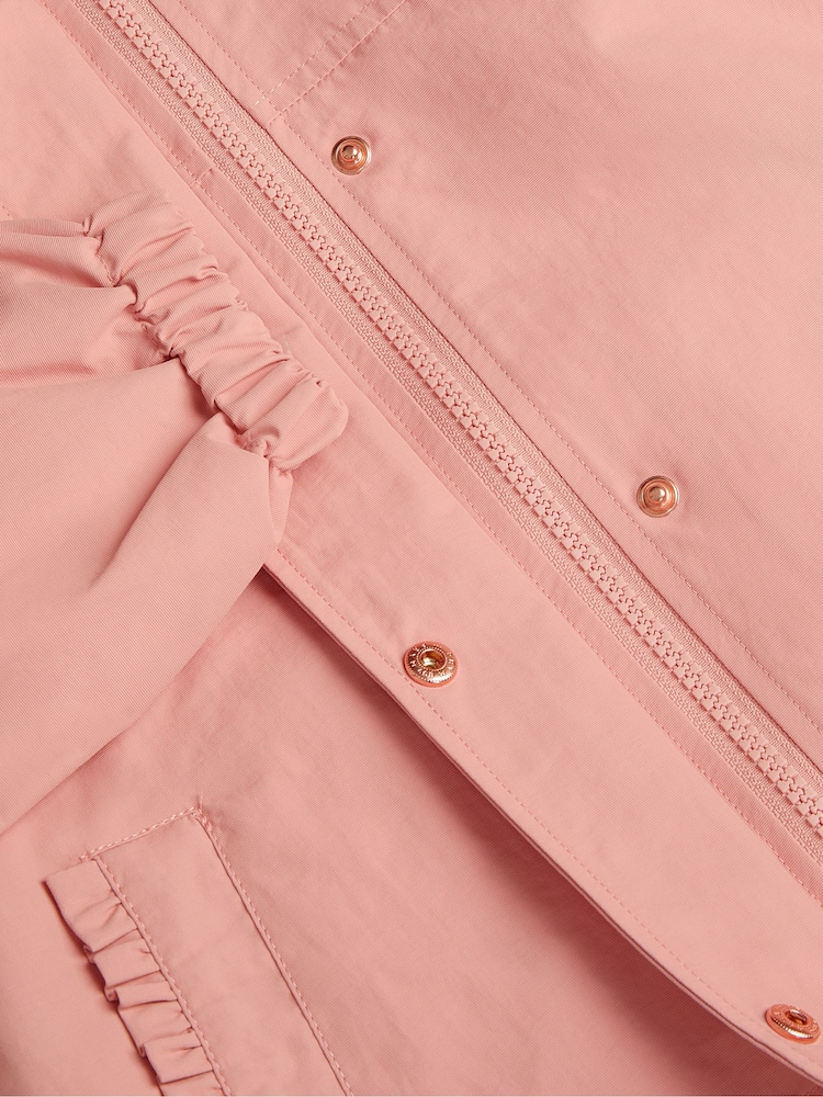 Monsoon Pink Broderie Shower-Proof Jacket - Image 4 of 4