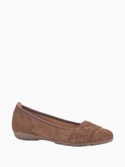Gabor Resemblance Suede Ballerina Shoes - Image 3 of 5