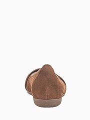 Gabor Resemblance Suede Ballerina Shoes - Image 4 of 5