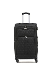 Flight Knight Large Softcase Lightweight Check In Suitcase With 4 Wheels - Image 1 of 7