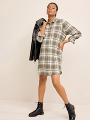 Kariert - Hemdkleid (Umstandsmode) - Bild 1 von 7