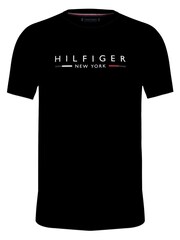 Tommy Hilfiger Black 100% Cotton New York Logo T-Shirt - Image 1 of 2