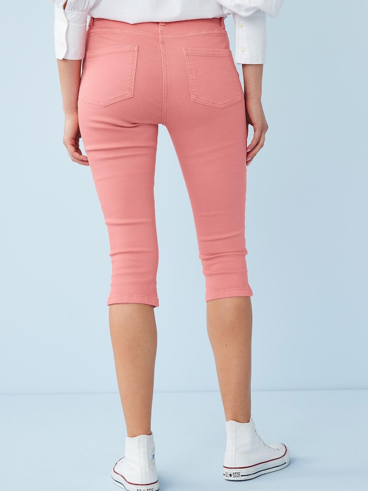 Pink - Pedal Pusher Cropped-Jeans - Bild 2 von 6 Pink - Pedal Pusher Cropped-Jeans - Bild 2 von 6