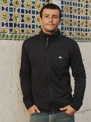 Quiksilver Black Steep Point - Full Zip Fleece - Image 1 of 4