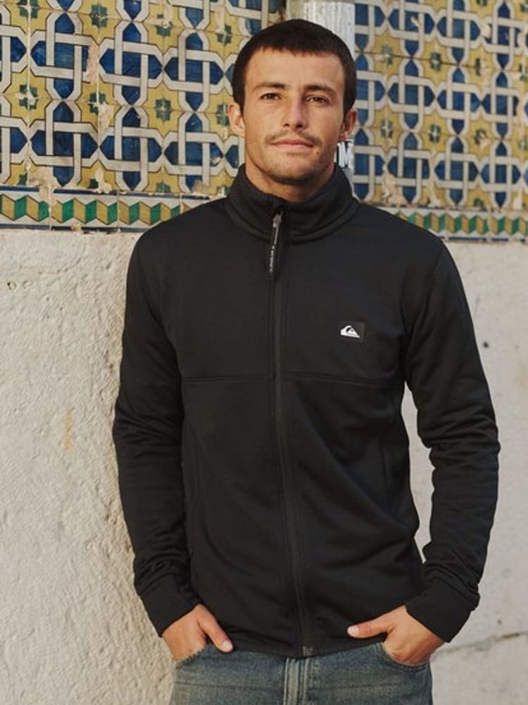 Quiksilver Black Steep Point - Full Zip Fleece - Image 1 of 4