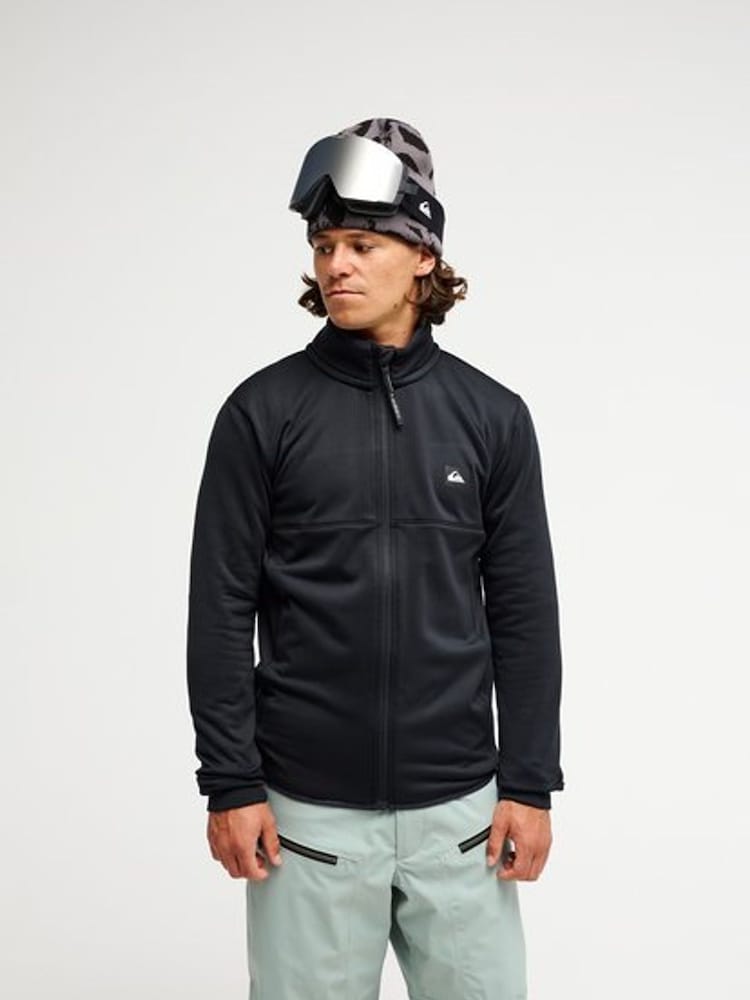 Quiksilver Black Steep Point - Full Zip Fleece - Image 4 of 4