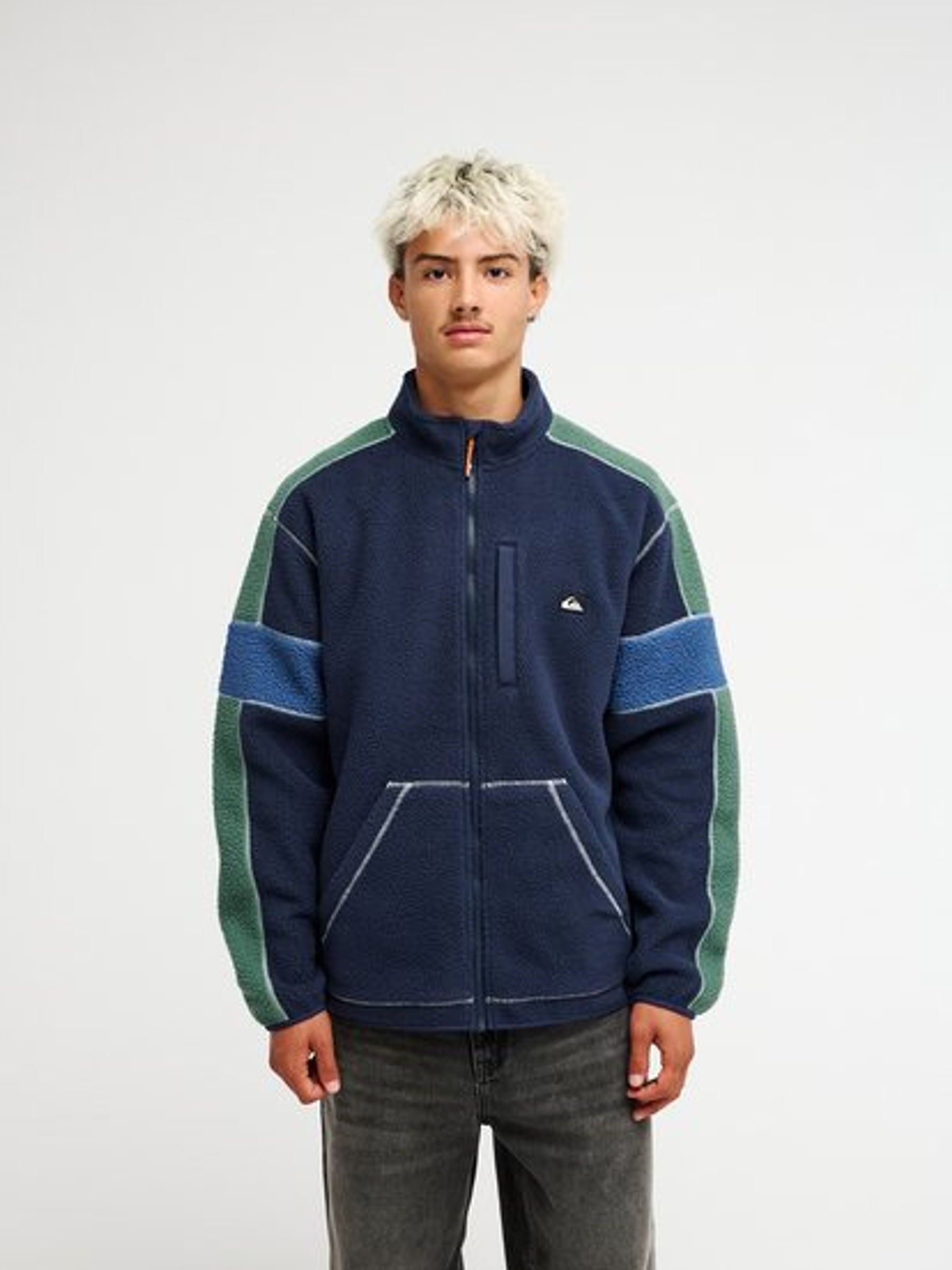 Buy Quiksilver Blue Clean Coast - Full Zip Fleece from the Next UK ...