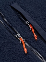 Quiksilver Clean Coast - Pilnas užtrauktukas su flisu - 12 paveikslėlis iš 13