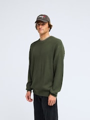 Billabong Green Arch Sweat Top - Image 3 of 7