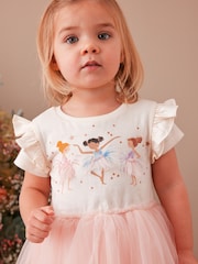 Pink Ballerina Tutu Skirt Dress (3mths-7yrs) - Image 4 of 6