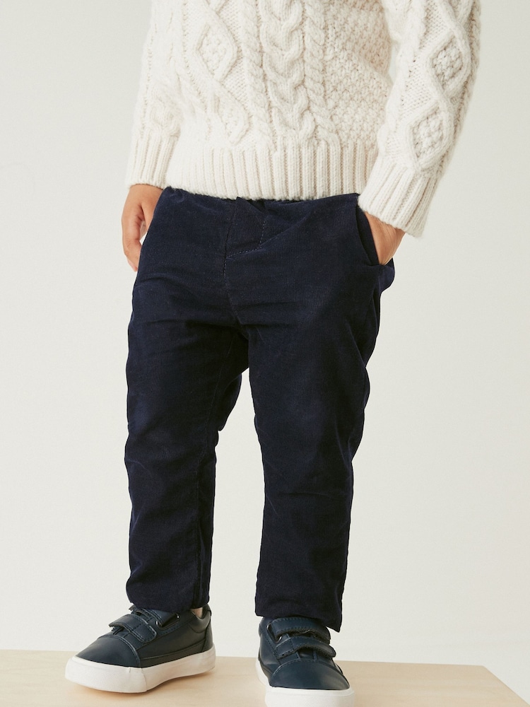 Marineblau/blau - Cord-Pull On-Hose (3 Monate - 7 Jahre)​​​​​​​ - Bild 1 von 1