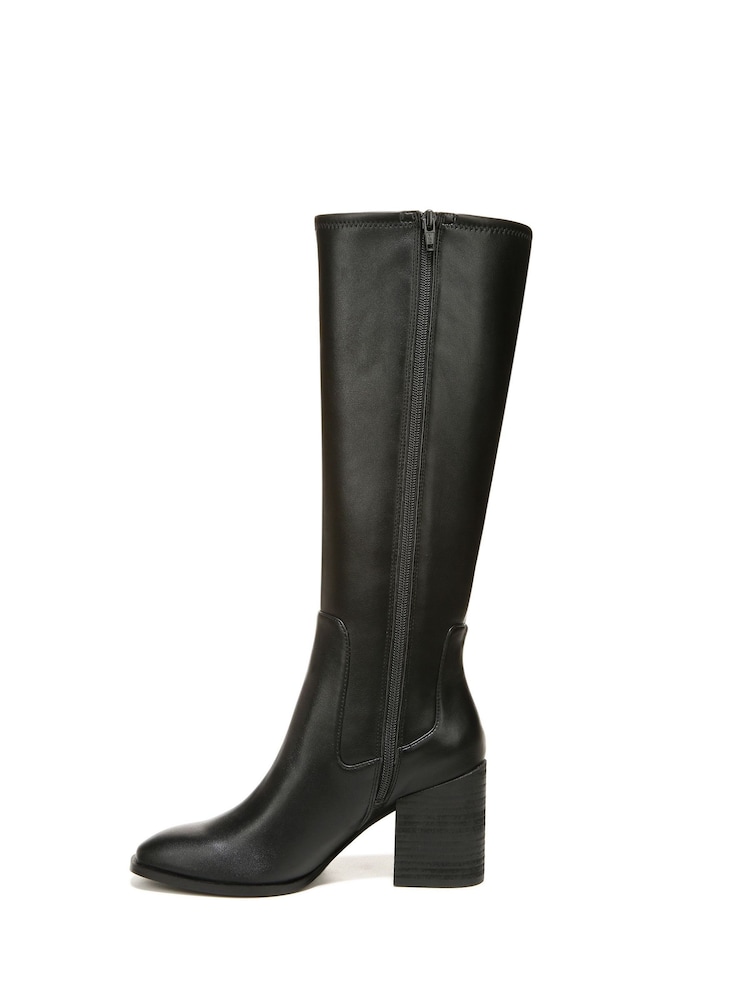 Vionic Inessa Black Knee Length Boots - Image 2 of 7 Vionic Inessa Black Knee Length Boots - Image 2 of 7