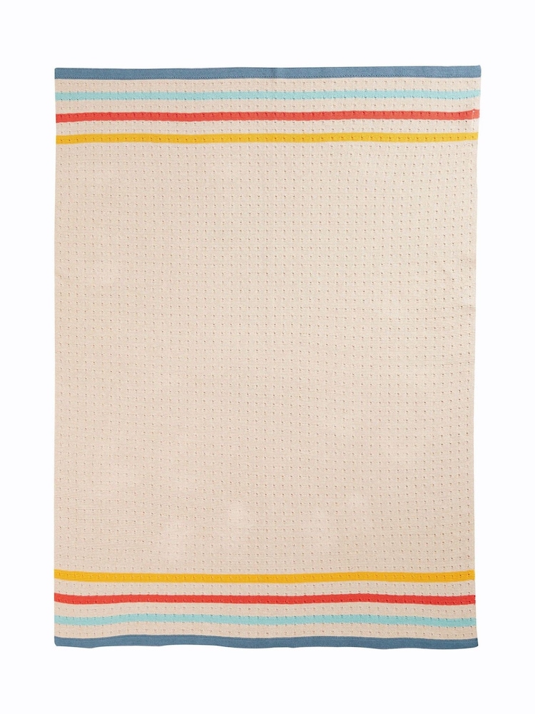 Frugi Grey Cosy Cellular Blanket - Image 6 of 6