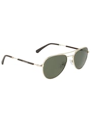 Calvin Klein Jeans Gold Sunglasses - Image 1 of 2