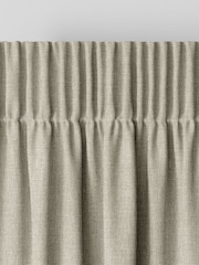 Oyster Natural Harvi Made To Measure Curtains - Image 6 of 9