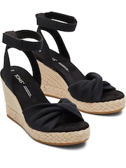 TOMS Vegan Marisela Slubby Woven Sandals - Image 4 of 7