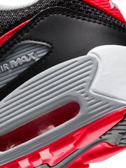 Grau & Rot - Nike Air Max 90 Turnschuhe für Jugendliche - Bild 5 von 8