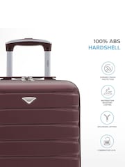Flight Knight EasyJet Underseat 45x36x20cm 4 Wheel ABS Hard Case Cabin Carry On Suitcase Set Of 2 - Image 3 of 6