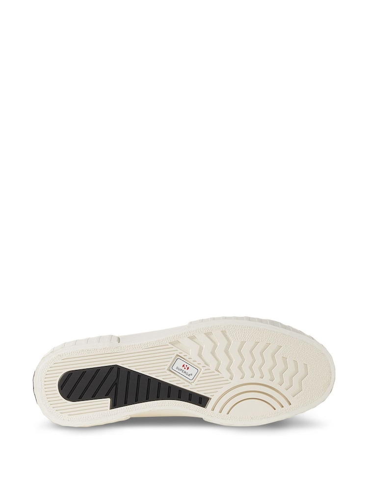 Superga 2696 Stripe Black Trainers - Image 4 of 4