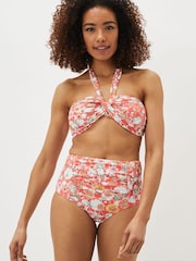 Phase Eight Jasmin Red Floral Bikini Top - Image 1 of 5