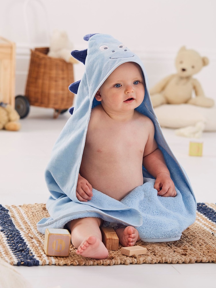 Toalha com capuz JoJo Maman Bébé Character - Imagem 1 de 4
