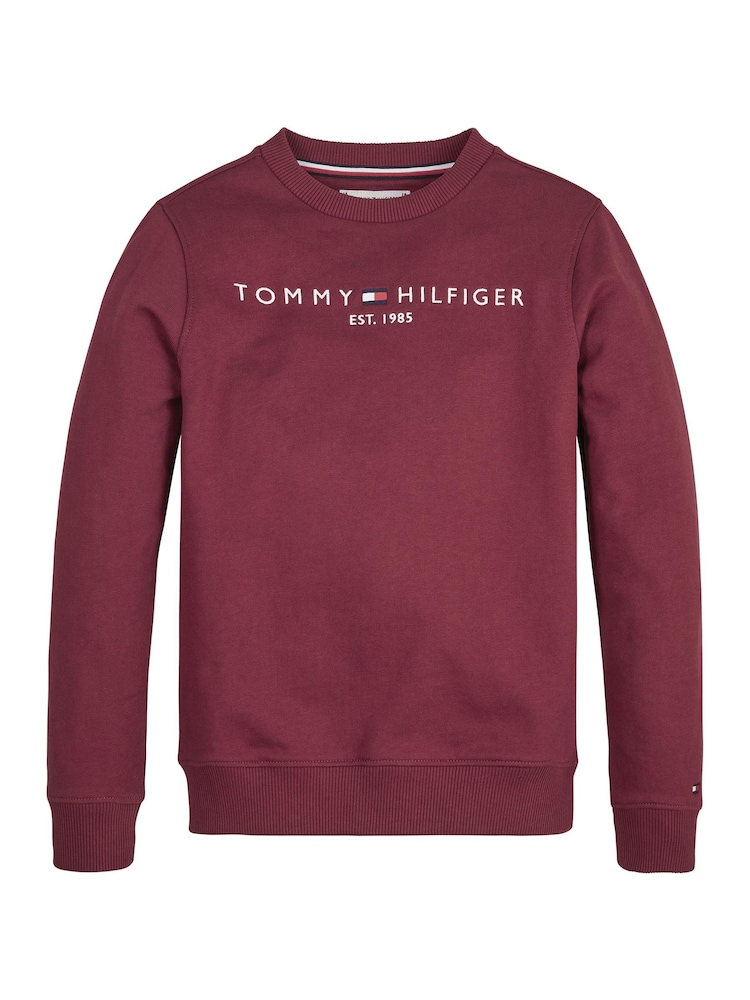 Tommy Hilfiger Red Essential Jumper - Image 1 of 3