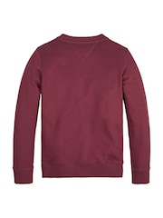 Tommy Hilfiger Red Essential Jumper - Image 2 of 3