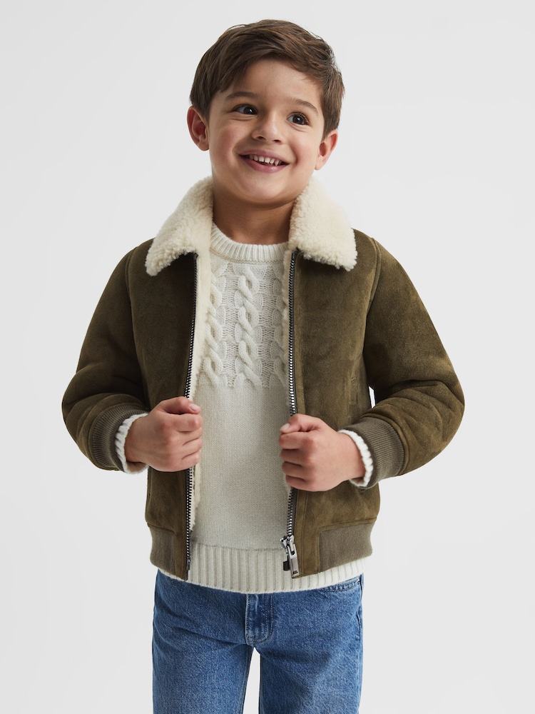 Reiss Loburn Shearling Jakke - Bilde 1 av 7