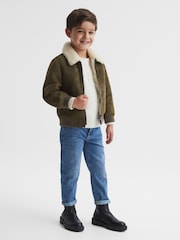 Reiss Loburn Shearling Jakke - Bilde 3 av 7