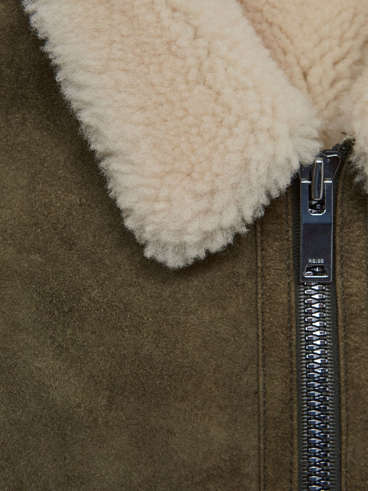 Reiss Loburn Shearling Jakke - Bilde 7 av 7