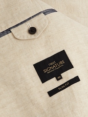 Stone Natural Signature Leomaster Linen Blazer - Image 11 of 13