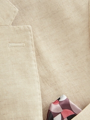 Stone Natural Signature Leomaster Linen Blazer - Image 9 of 13