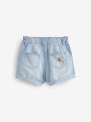 Denim Blue Crochet Shorts (3mths-7yrs) - Image 6 of 6