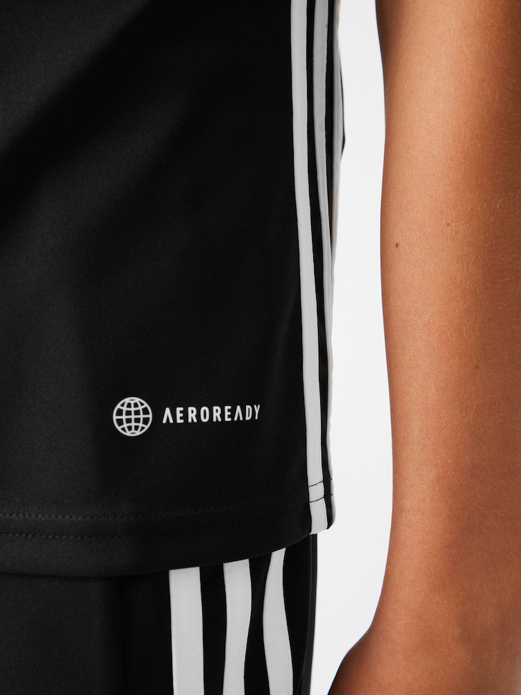 adidas Black/White Tabela 23 Jersey - Image 5 of 10