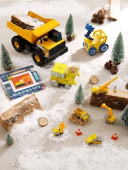 JoJo Maman Bébé Yellow Wooden Digger Toy - Image 9 of 9