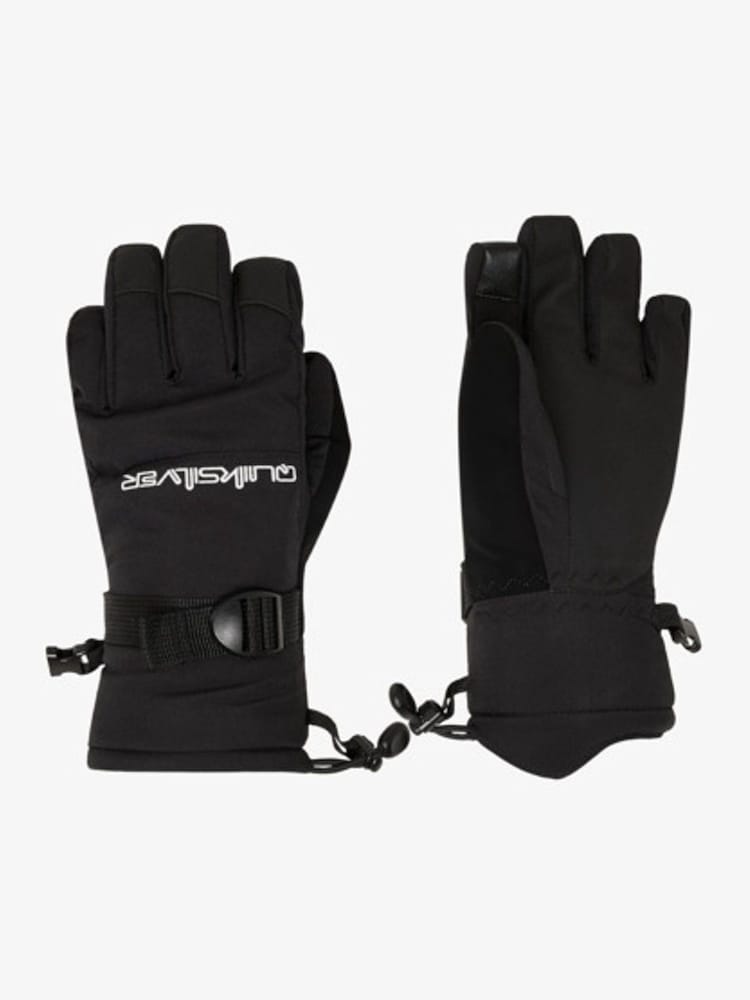 Quiksilver Black Mission Technical Snow Gloves - Image 1 of 3