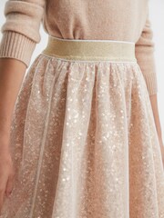 Reiss Nude Jude 4-9 yrs Knee Length Tulle Skirt - Image 6 of 7