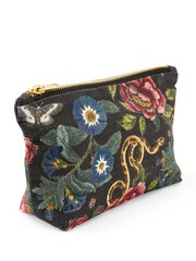 Spode Black Creatures of Curiosity Small Cosmetics 100% Cotton Bag - Image 7 of 7