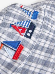 Blau/Weiß - Fischerhut für Babys (0 Monate–2 Jahre) - Bild 2 von 3