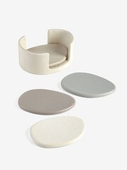 Set of 4 Coasters In Holders - Slika 4 iz 4