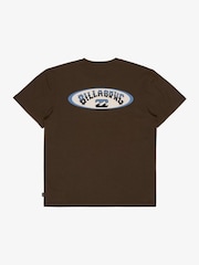 Billabong Brown Orbit Arch Short Sleeve T-Shirt - Image 5 of 8