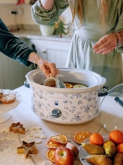 Laura Ashley Blue China Rose 6.5L Slow Cooker - Image 2 of 5