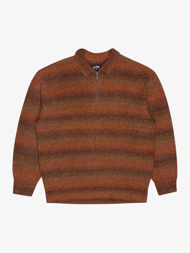 Billabong Brown Palm Cove Sweat Top - Image 1 of 4