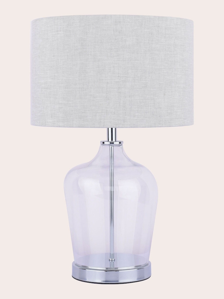 Laura Ashley Clear Ockley Touch Table Lamp - Image 4 of 4