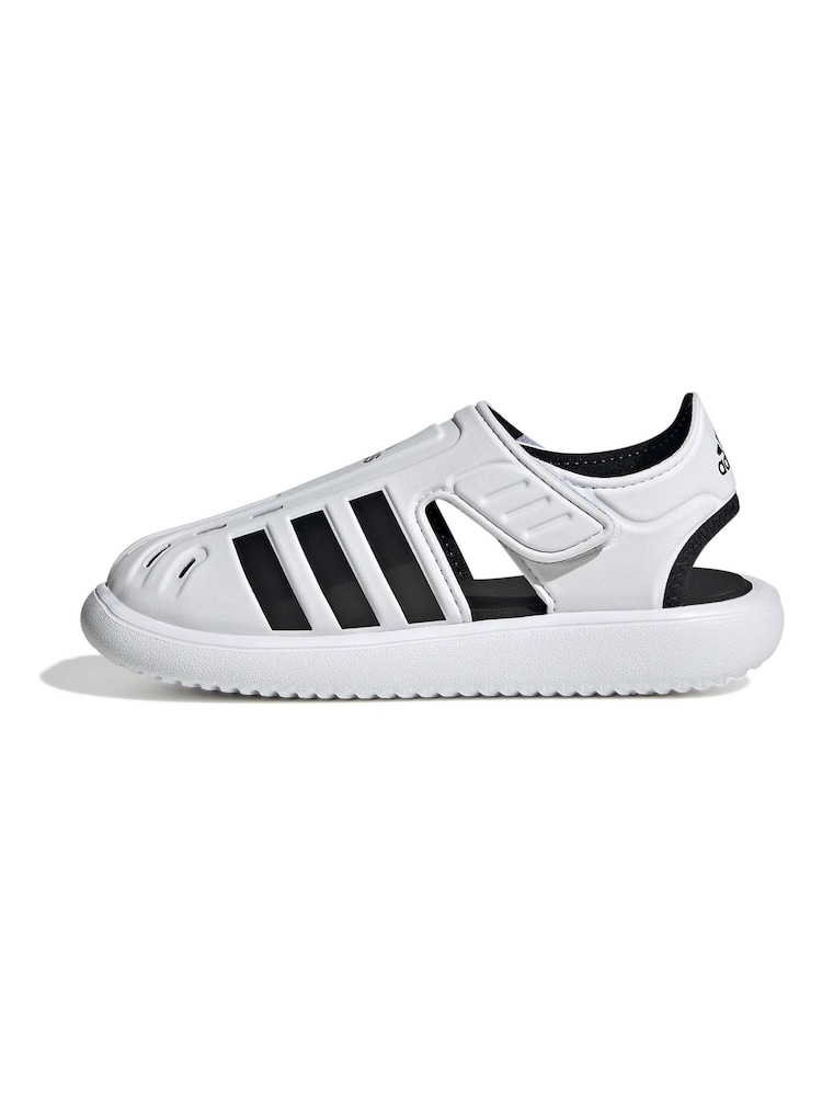 Biały - Dziecięce sandały wodne adidas - Image 1 of 8