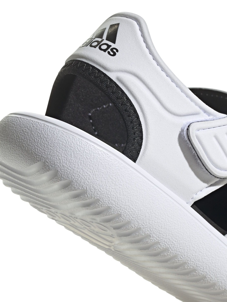 Biały - Dziecięce sandały wodne adidas - Image 4 of 8