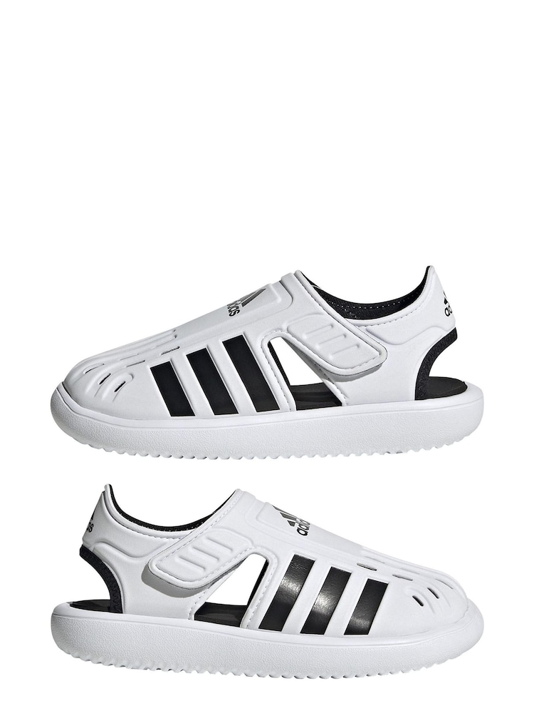 Biały - Dziecięce sandały wodne adidas - Image 5 of 8