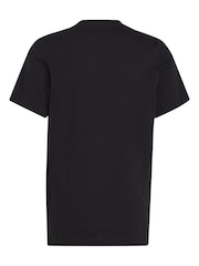adidas Black 100% Cotton Sportswear Essentials Small Logo Cotton T-Shirt - Image 5 of 8