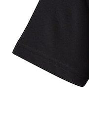 adidas Black 100% Cotton Sportswear Essentials Small Logo Cotton T-Shirt - Image 7 of 8
