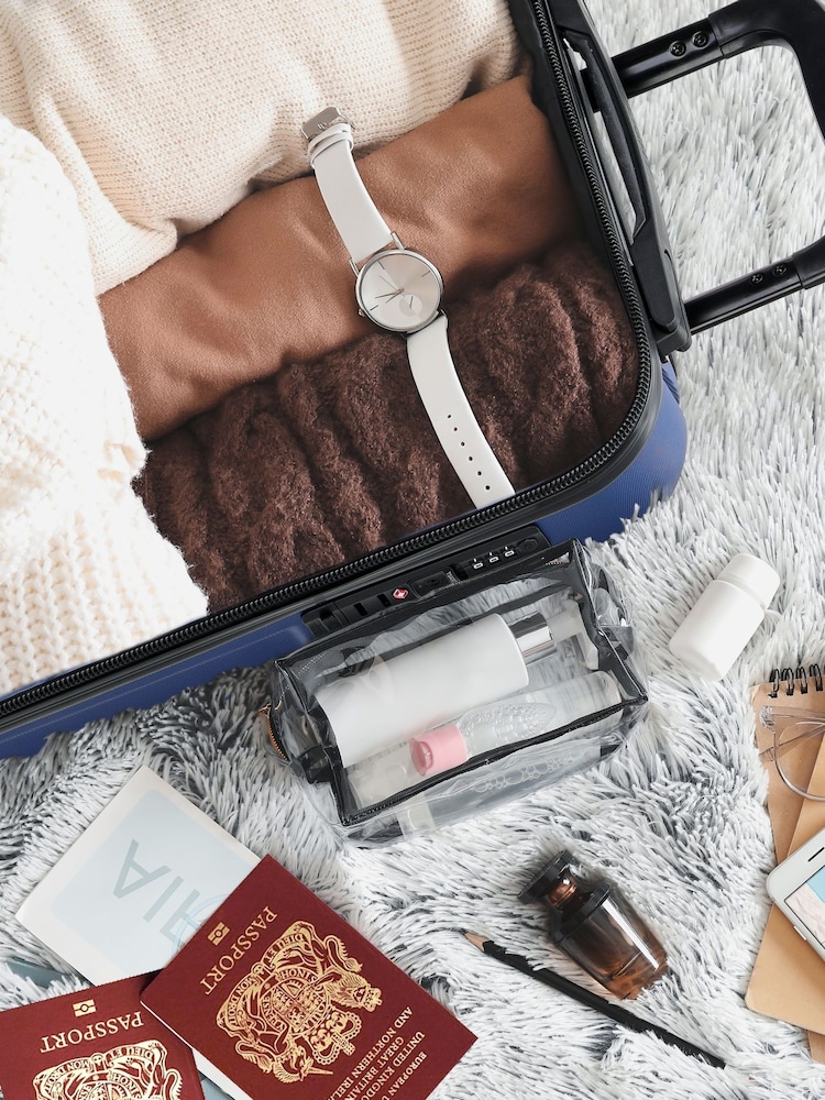 Flight Knight Medium Hardcase Lightweight Check In Suitcase With 4 Wheels - Image 7 of 7 Flight Knight Medium Hardcase Lightweight Check In Suitcase With 4 Wheels - Image 7 of 7